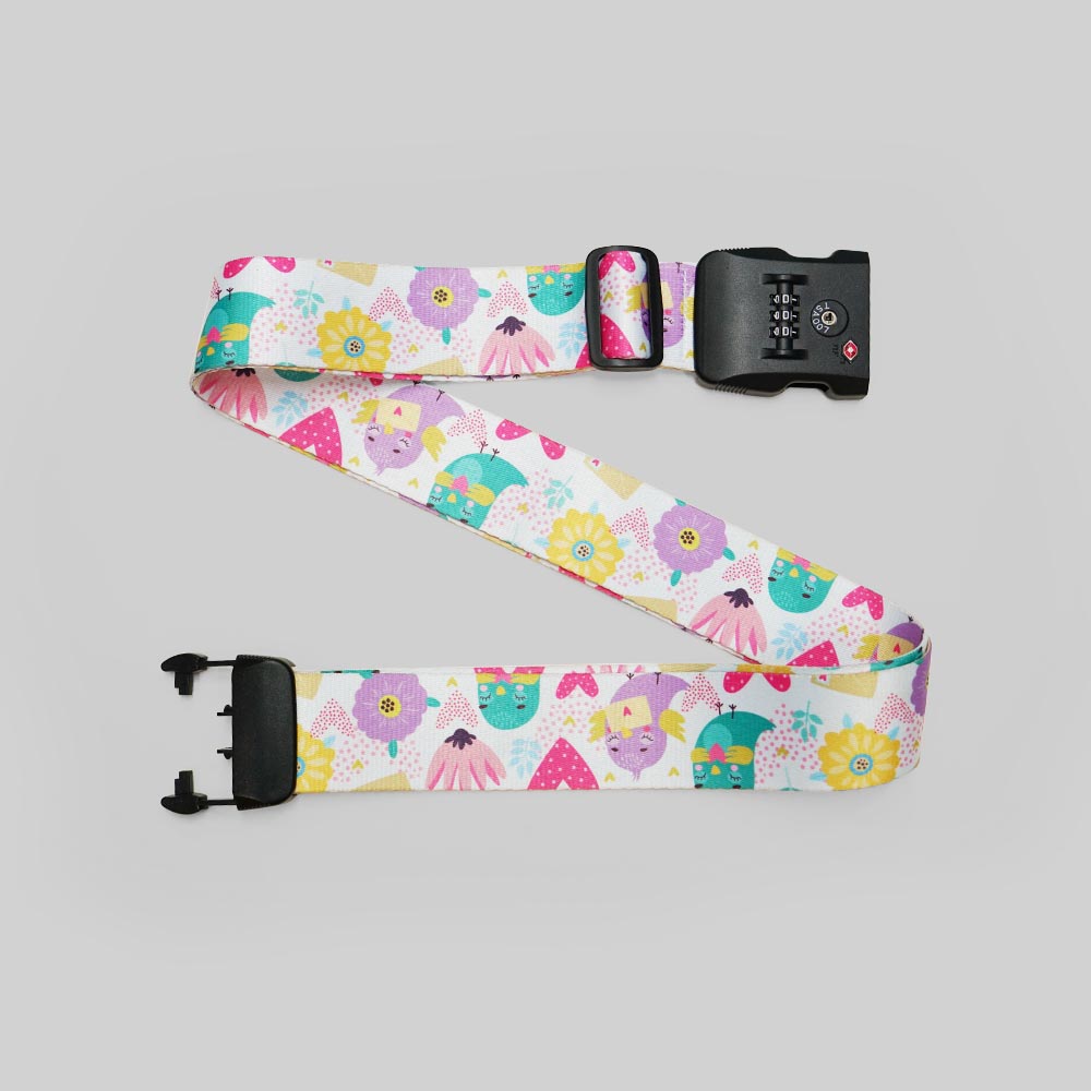 Luggage Belts with TSA Lock